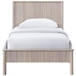 Meridian Furniture Kivo Natural Solid Wood Twin Bed