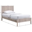 Meridian Furniture Kivo Natural Solid Wood Twin Bed