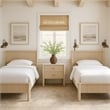Meridian Furniture Kivo Natural Solid Wood Twin Bed