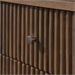 Meridian Furniture Kivo Walnut Solid Wood Nightstand