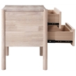 Meridian Furniture Kivo Natural Solid Wood Nightstand