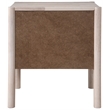 Meridian Furniture Kivo Natural Solid Wood Nightstand