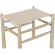 Meridian Furniture Santos Beige Vegan Leather Upholstered Bench