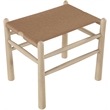 Meridian Furniture Santos Brown Vegan Leather Upholstered Bench