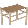 Meridian Furniture Santos Brown Vegan Leather Upholstered Bench