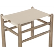 Meridian Furniture Santos Beige Vegan Leather Upholstered Bench
