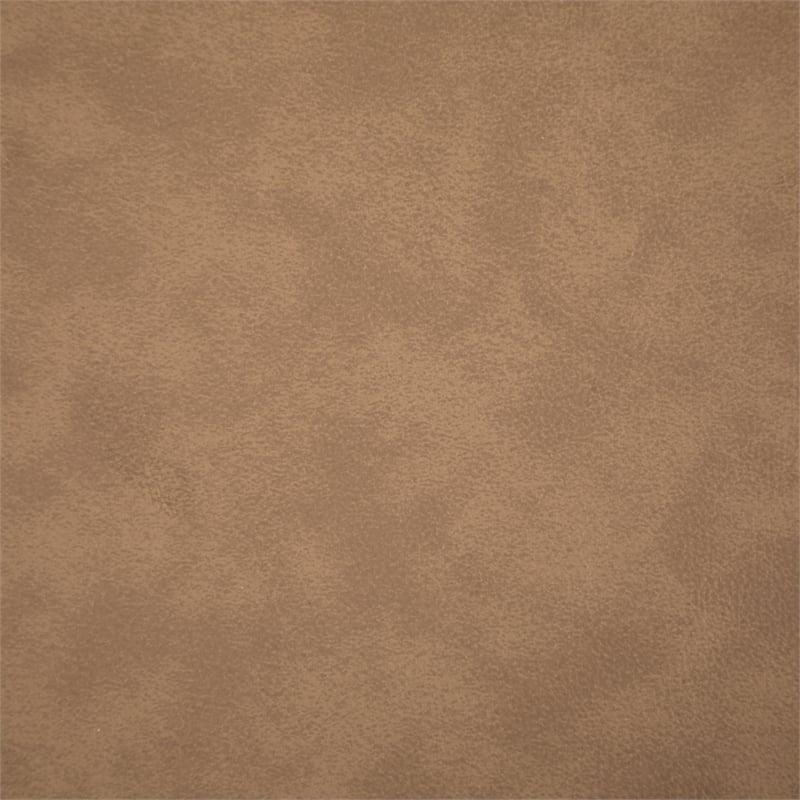 Meridian Furniture Santos Brown Vegan Leather Upholstered Bench