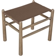 Meridian Furniture Santos Brown Vegan Leather Upholstered Bench