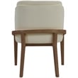Meridian Furniture Navo Beige Vegan Leather Upholstered Dining Chair