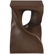 Meridian Furniture Jula Brown Indoor/Outdoor Concrete End Table
