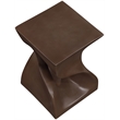 Meridian Furniture Jula Brown Indoor/Outdoor Concrete End Table