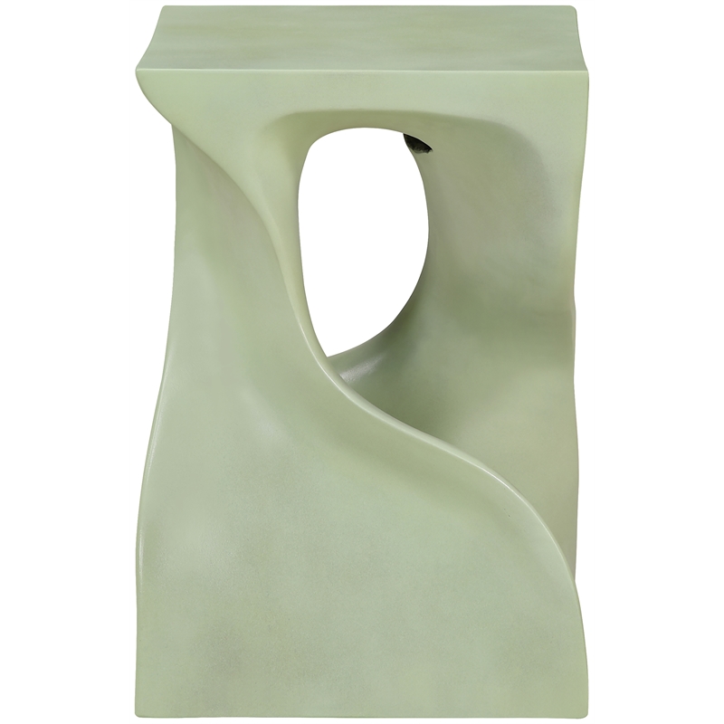Meridian Furniture Jula Green Indoor/Outdoor Concrete End Table