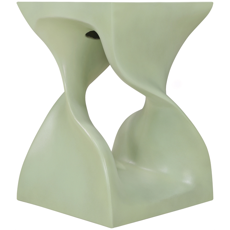 Meridian Furniture Jula Green Indoor/Outdoor Concrete End Table