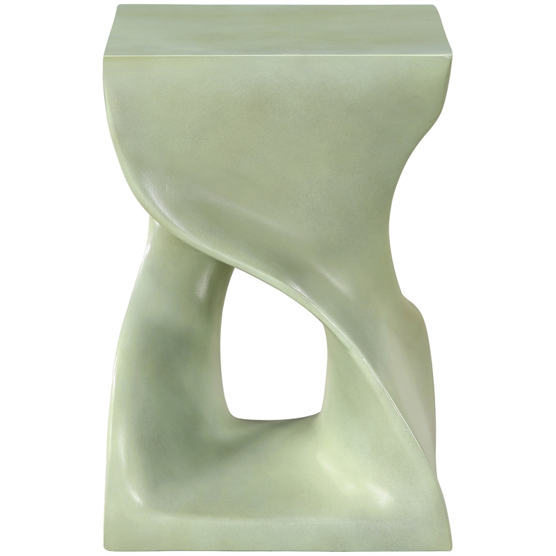 Meridian Furniture Jula Green Indoor/Outdoor Concrete End Table