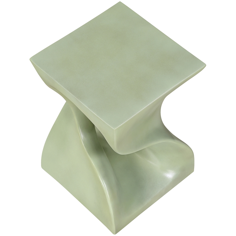Meridian Furniture Jula Green Indoor/Outdoor Concrete End Table