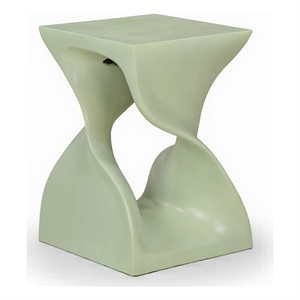 Meridian Furniture Jula Green Indoor/Outdoor Concrete End Table