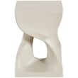 Meridian Furniture Jula Taupe Indoor/Outdoor Concrete End Table