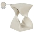 Meridian Furniture Jula Taupe Indoor/Outdoor Concrete End Table
