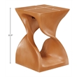 Meridian Furniture Jula Terracotta Indoor/Outdoor Concrete End Table