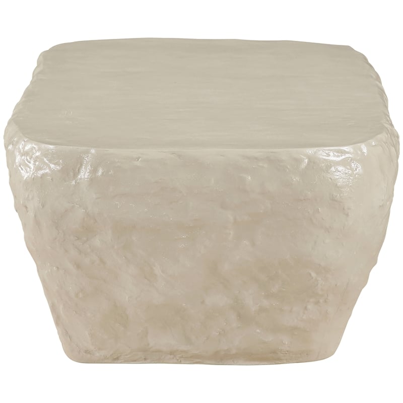 Meridian Furniture Rockford Beige Indoor/Outdoor Concrete Coffee Table