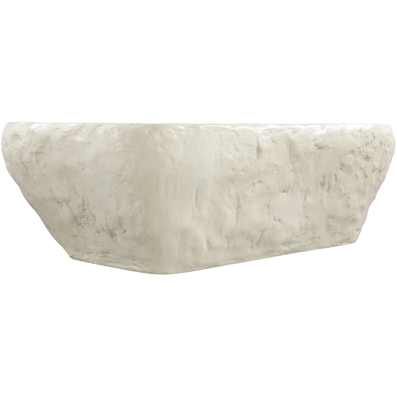 Meridian Furniture Rockford Taupe Indoor/Outdoor Concrete Coffee Table