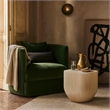 Meridian Furniture Sonara Beige Indoor/Outdoor Concrete End Table