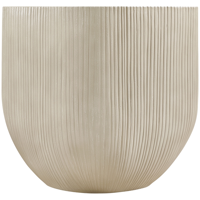 Meridian Furniture Sonara Beige Indoor/Outdoor Concrete End Table