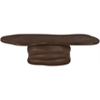 Meridian Furniture Branna Brown Indoor/Outdoor Concrete Coffee Table