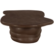 Meridian Furniture Branna Brown Indoor/Outdoor Concrete Coffee Table