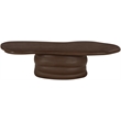 Meridian Furniture Branna Brown Indoor/Outdoor Concrete Coffee Table