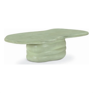 Meridian Furniture Branna Green Indoor/Outdoor Concrete Coffee Table
