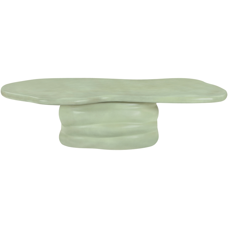 Meridian Furniture Branna Green Indoor/Outdoor Concrete Coffee Table