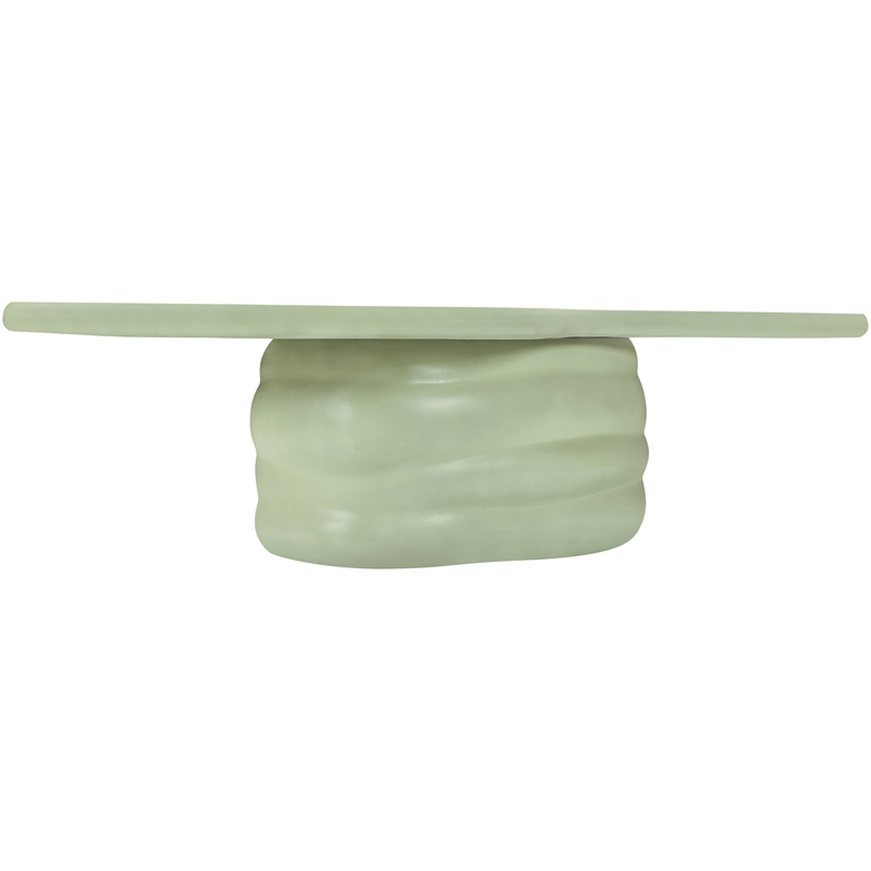 Meridian Furniture Branna Green Indoor/Outdoor Concrete Coffee Table