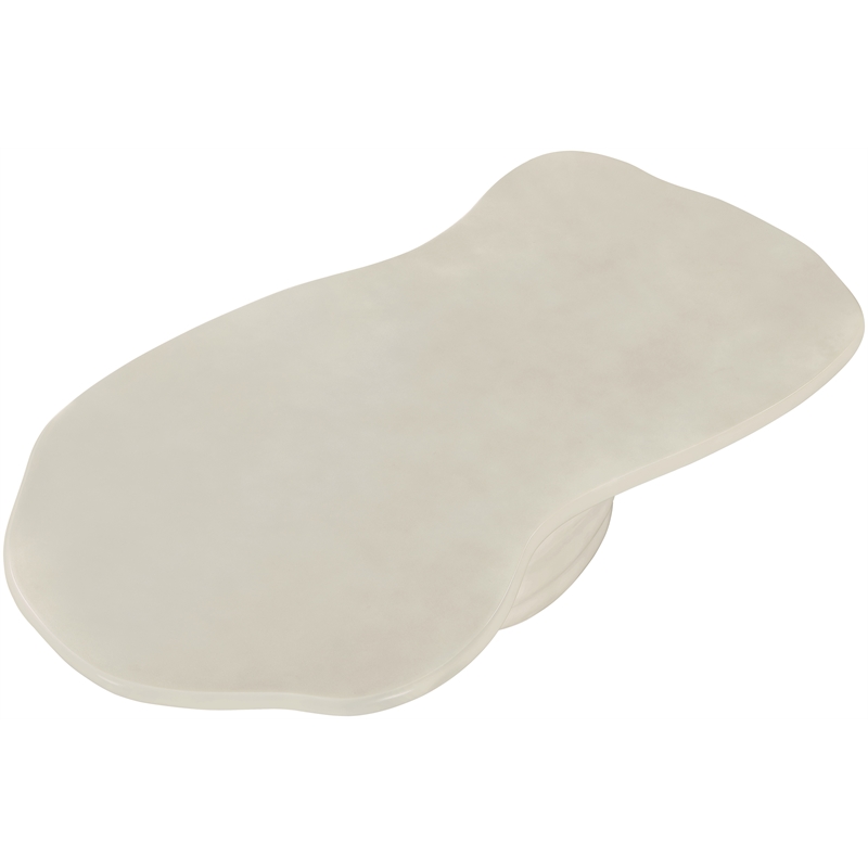 Meridian Furniture Branna Taupe Indoor/Outdoor Concrete Coffee Table