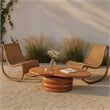 Meridian Furniture Branna Terracotta Indoor/Outdoor Concrete Coffee Table
