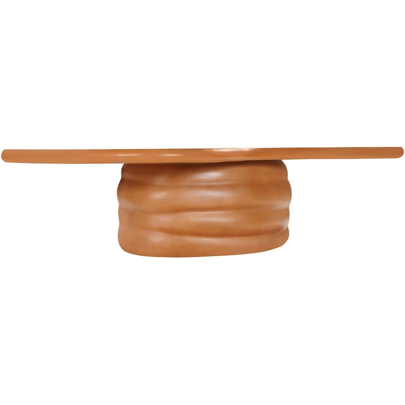 Meridian Furniture Branna Terracotta Indoor/Outdoor Concrete Coffee Table