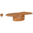 Meridian Furniture Branna Terracotta Indoor/Outdoor Concrete Coffee Table