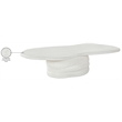 Meridian Furniture Branna Ivory Terrazzo Indoor/Outdoor Concrete Coffee Table