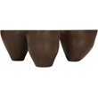 Meridian Furniture Fiore Brown Indoor/Outdoor Concrete Coffee Table