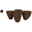 Meridian Furniture Fiore Brown Indoor/Outdoor Concrete Coffee Table