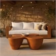 Meridian Furniture Fiore Terracotta Indoor/Outdoor Concrete Coffee Table