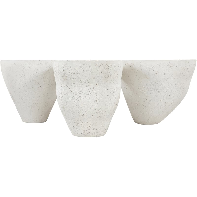 Meridian Furniture Fiore Terrazzo Indoor/Outdoor Concrete Coffee Table
