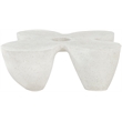Meridian Furniture Fiore Terrazzo Indoor/Outdoor Concrete Coffee Table