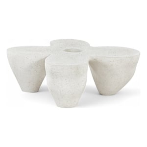 Meridian Furniture Fiore Terrazzo Indoor/Outdoor Concrete Coffee Table