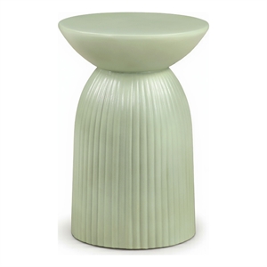 Meridian Furniture Opani Green Indoor/Outdoor Concrete End Table