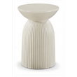 Meridian Furniture Opani Taupe Indoor/Outdoor Concrete End Table
