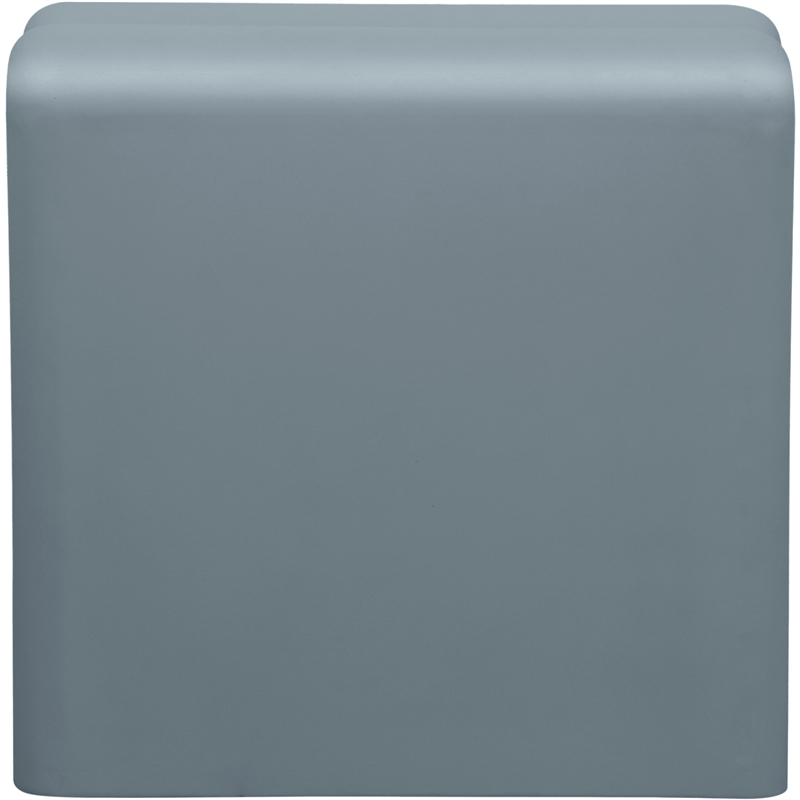 Meridian Furniture Roland Light Blue Iron End Table