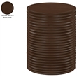 Meridian Furniture Nobi Brown Indoor/Outdoor Concrete End Table