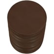 Meridian Furniture Nobi Brown Indoor/Outdoor Concrete End Table