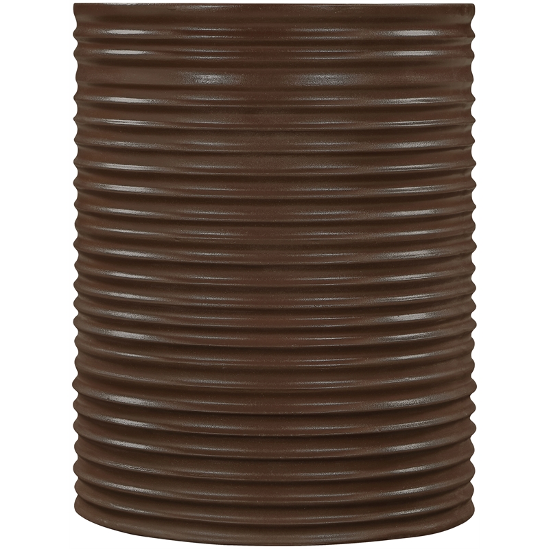 Meridian Furniture Nobi Brown Indoor/Outdoor Concrete End Table
